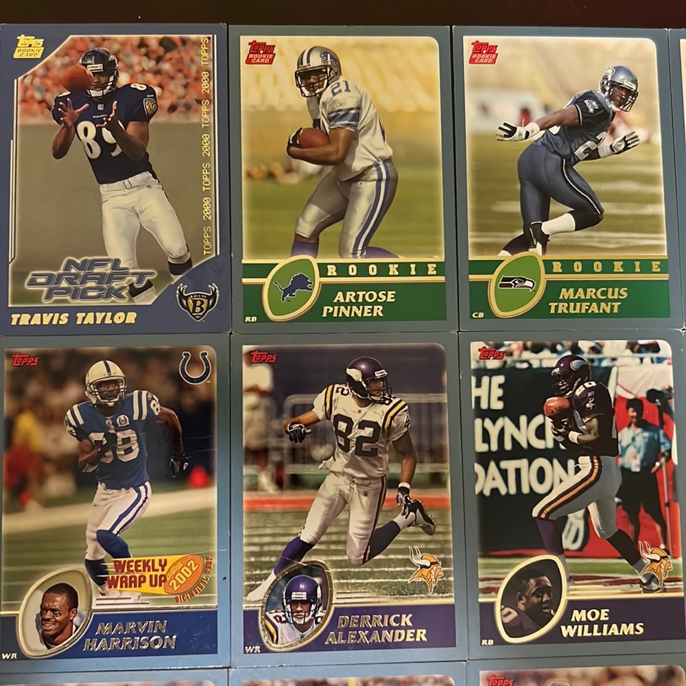 Topps NFL cards 2003 lot of 20 (includes 6 rookie cards)